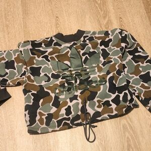 ADIDAS CROPPED SWEATSHIRT